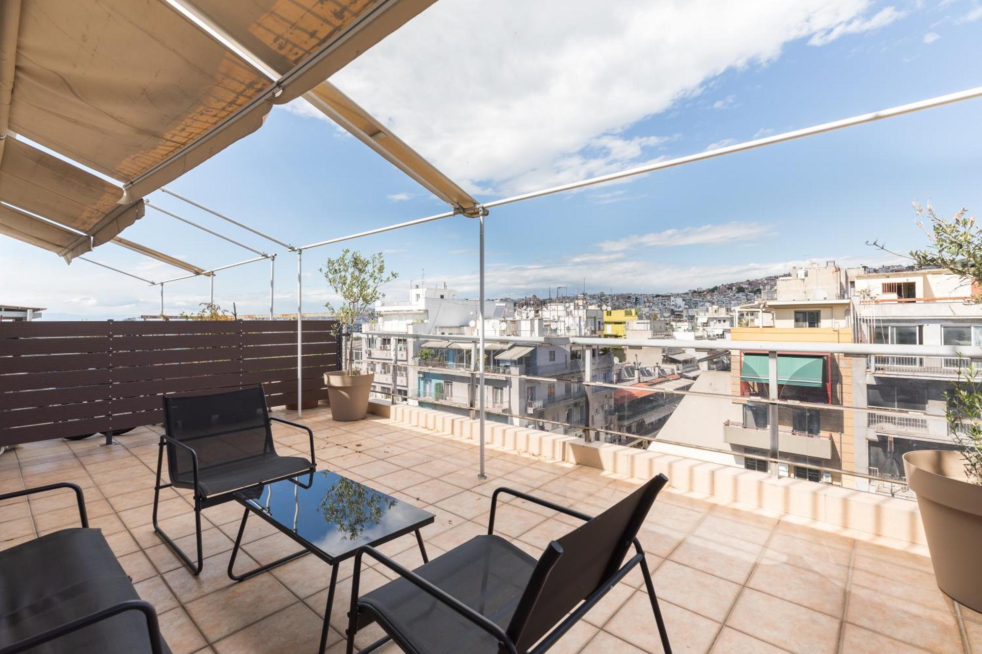 Pearl By Halu!, Penthhouse Suite In The Center Salonic Exterior foto