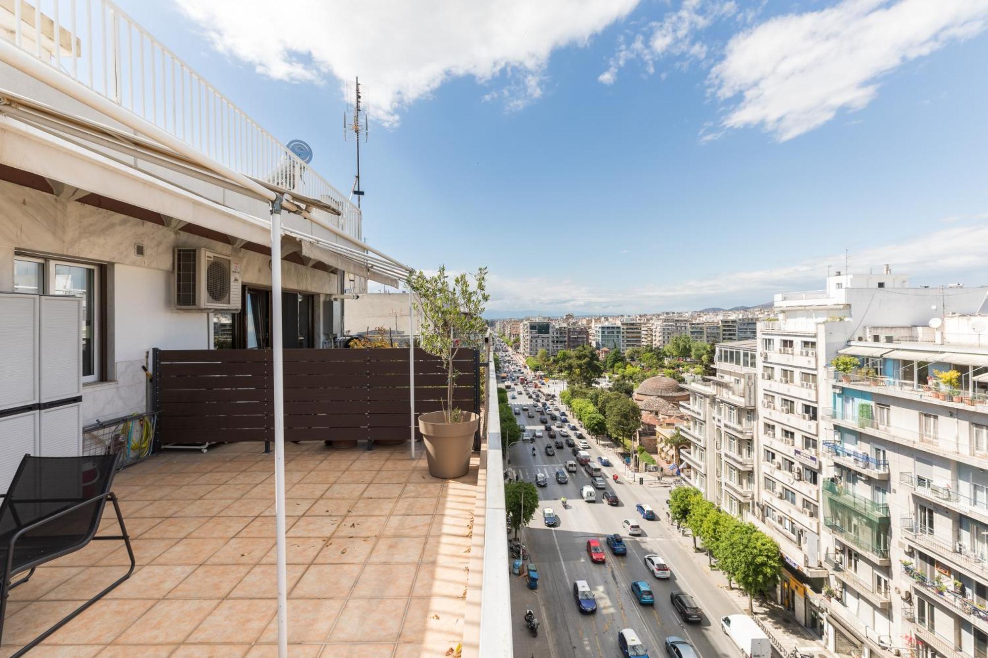 Pearl By Halu!, Penthhouse Suite In The Center Salonic Exterior foto