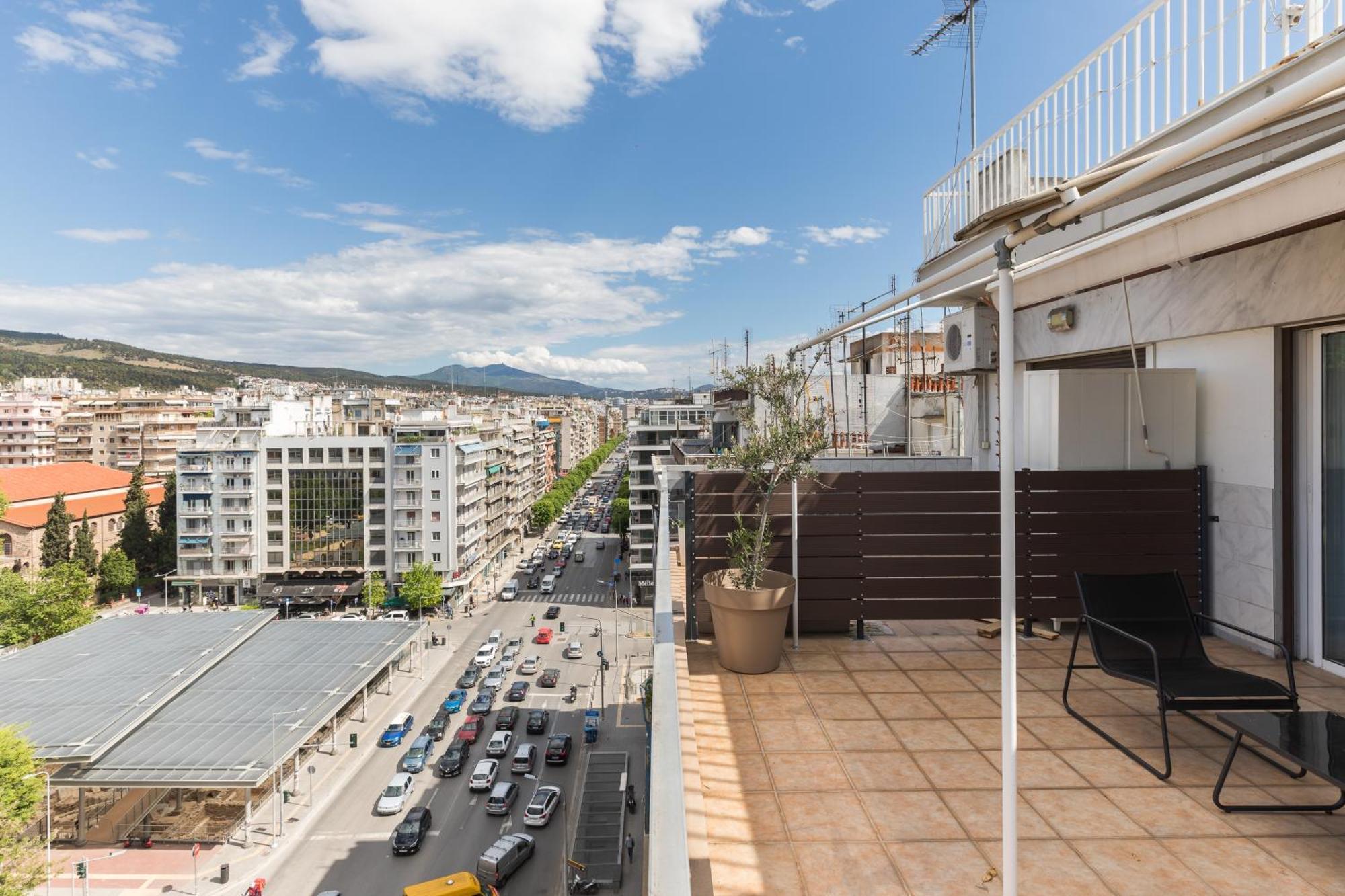 Pearl By Halu!, Penthhouse Suite In The Center Salonic Exterior foto
